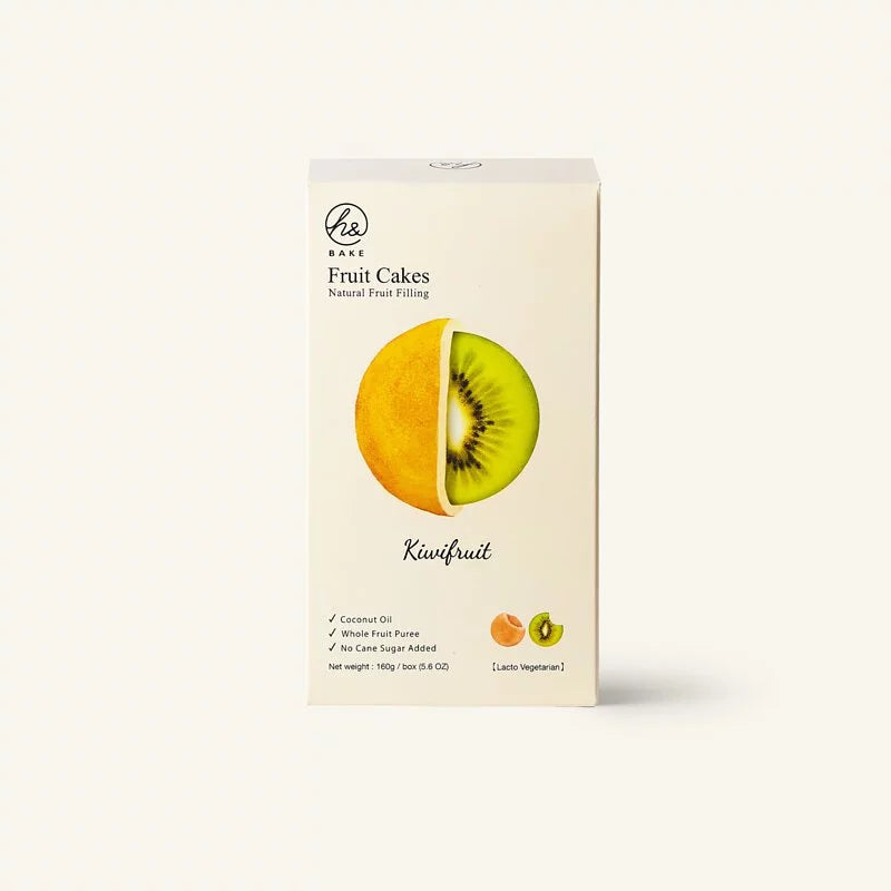 h&Bake No Sugar Added Fruit Tart - Kiwi cake (Lacto Vegetarian)
