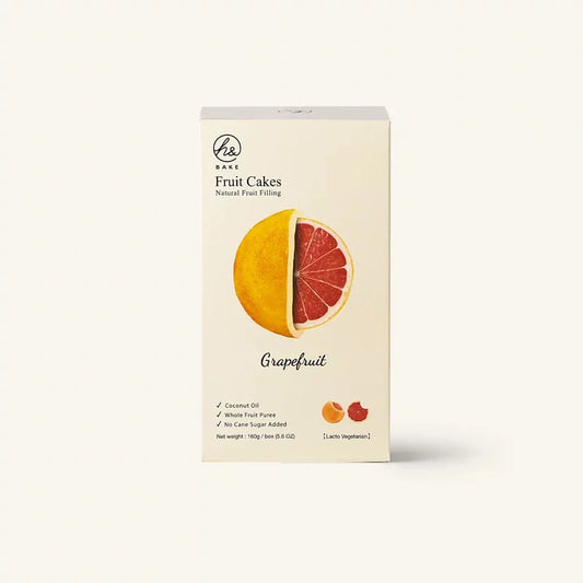h&Bake No Sugar Added Fruit Tart - Grapefruit Cake (Lacto Vegetarian)